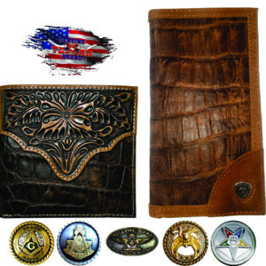 Genuine Texas brand leather wallets.