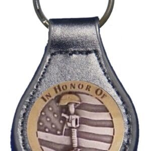 Fallen soldiers memorial keychain.